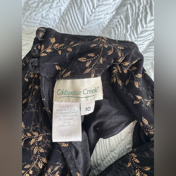 ColdWater Creek Sleeveless Shift Long Dress Elegant Party Size 10 - Picture 10 of 10